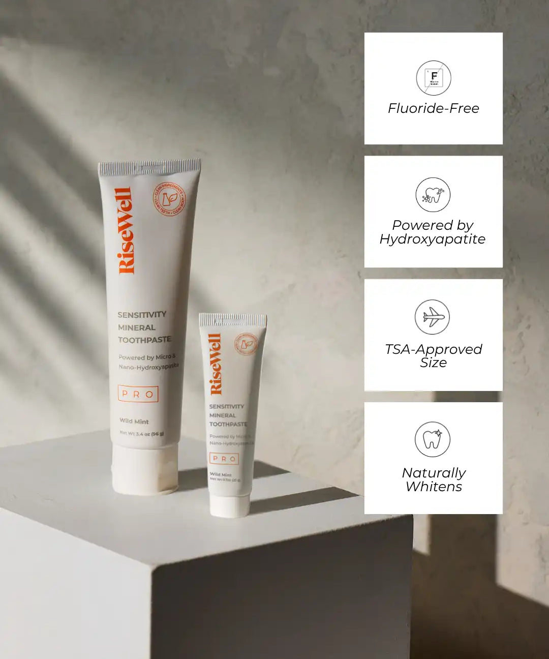 Travel PRO Hydroxyapatite Toothpaste