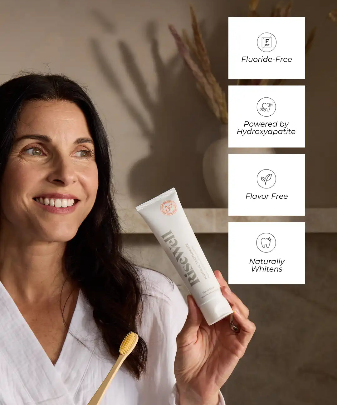 Hydroxyapatite Toothpaste Flavorless